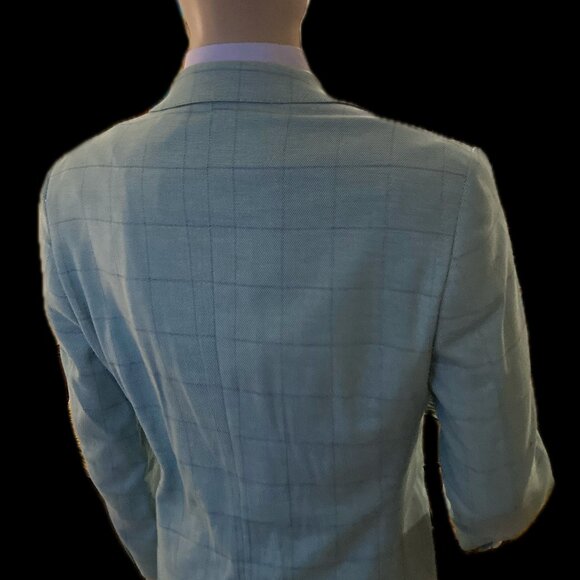 Peter Jackson Sports Jacket Green Aust. 104R Tessuti Italia - Picture 4 of 4